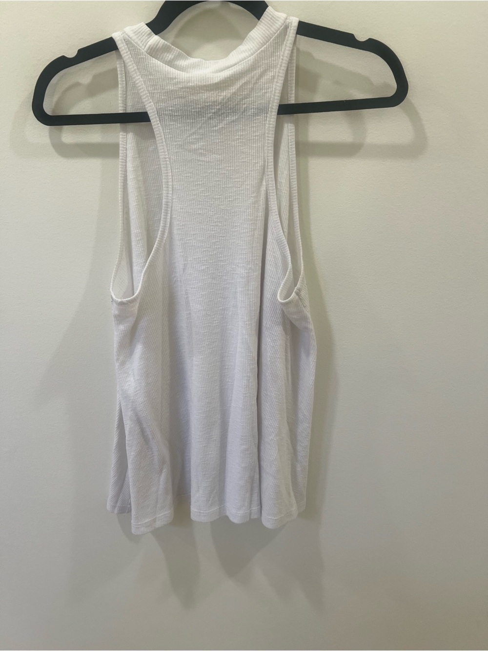 Free People White Ribbed Swing Tank - Picture 3 of 3